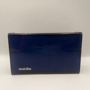 Estee Lauder Estee Perfumed Body Powder Cobalt Blue Vintage Vanity Box 7.5 oz